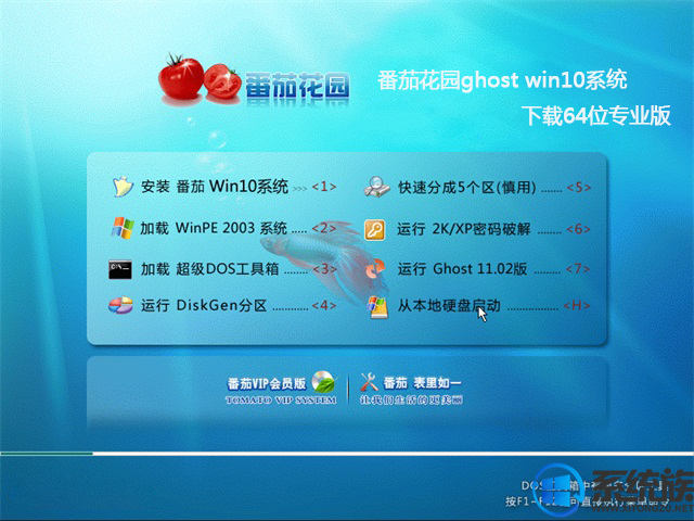 番茄花园ghost win10系统下载64位专业版v1901